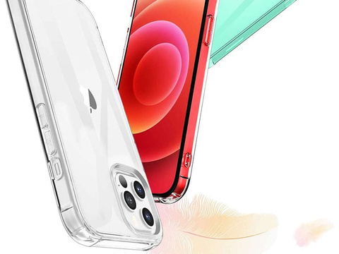 ShockProof Alogy armored case for Apple iPhone 12 Pro Max transparent