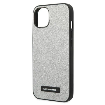 Karl Lagerfeld KLHCP14MG2ELS захисний чохол для телефону Apple iPhone 14 Plus 6.7" hardcase сріблястий/сріблястий блискучий логотип