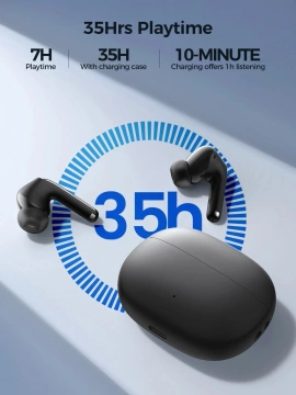 Bezdrôtové slúchadlá Joyroom Funpods Series JR-FB3 Bluetooth 5.3 TWS – čierne