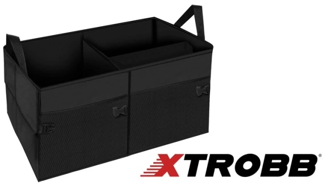 Car trunk organizer capacious travel bag for the car