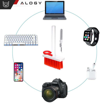 Čistič sluchátek Multifunkční sada na čištění kartáčků pro airpods telefonu RTV klávesnice