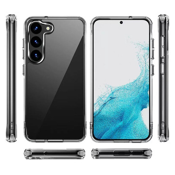 Alogy Hybrid Clear Case pro Samsung Galaxy S23 Plus Transparent