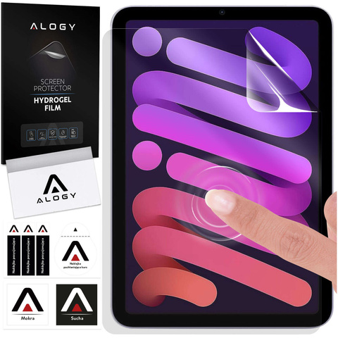 Гідрогелева захисна плівка для планшета Apple iPad Mini 6 2021 8.3 6gen. Гідрогель Alogy