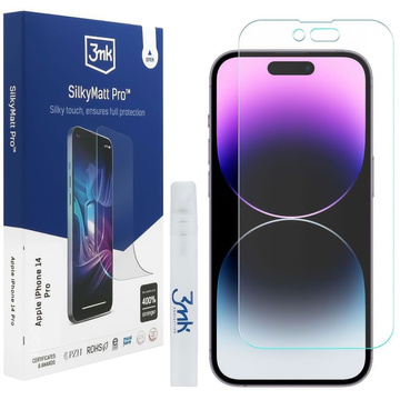 Матова захисна плівка 3MK Silky Matt Pro для Apple iPhone 14 Pro 6.1".
