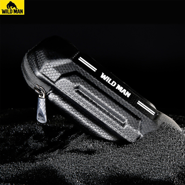 Pouch Wildman XT11 brašna na kolo na kolo místo držáku na 0,5l láhev s vodou Černá