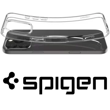Etui + Szkło do iPhone 16 Pro Spigen Liquid Crystal obudowa ochronna na telefon Crystal Clear