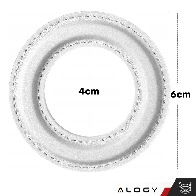 Universal magnetic plate Ring Holder for MagSafe Magnetic Ring White