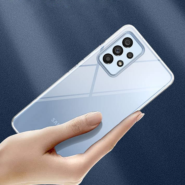 Silikon-Schutzhülle für Samsung Galaxy A53 5G 3mk Clear Case TPU