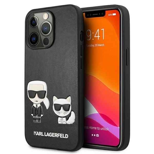 Чохол Etui Karl Lagerfeld KLHCP13XPCUSKCBK для iPhone 13 Pro Max 6,7" Ikonik Karl
