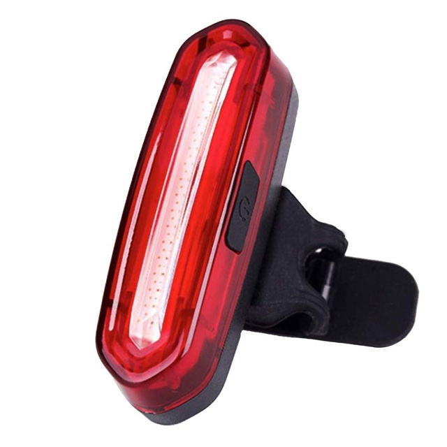 Strong LED rear bicycle lamp USB Alogy light waterproof bicycle lighting Red