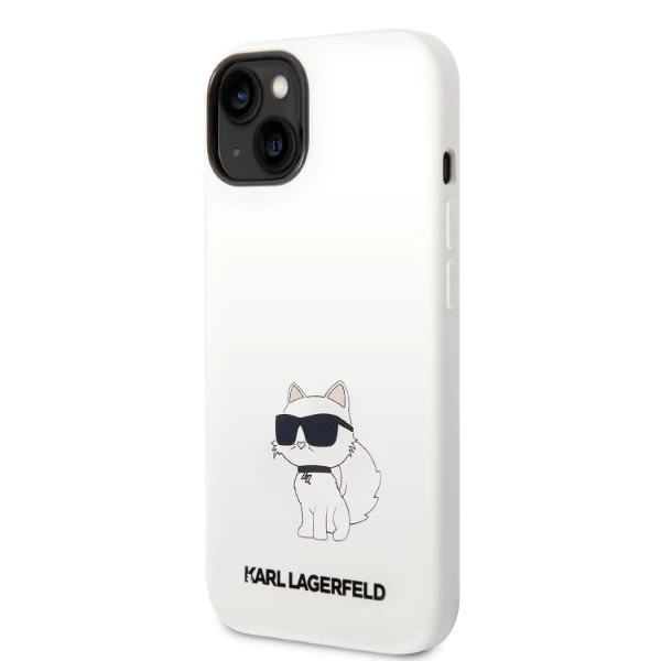 Etui Karl Lagerfeld KLHCP14MSNCHBCH pro iPhone 14 Plus 6,7" pevný obal silikonová chupette
