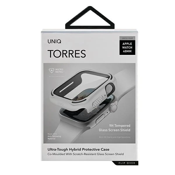 UNIQ Torres protective case for Apple Watch Series 4/5/6/SE 40mm white/dove white
