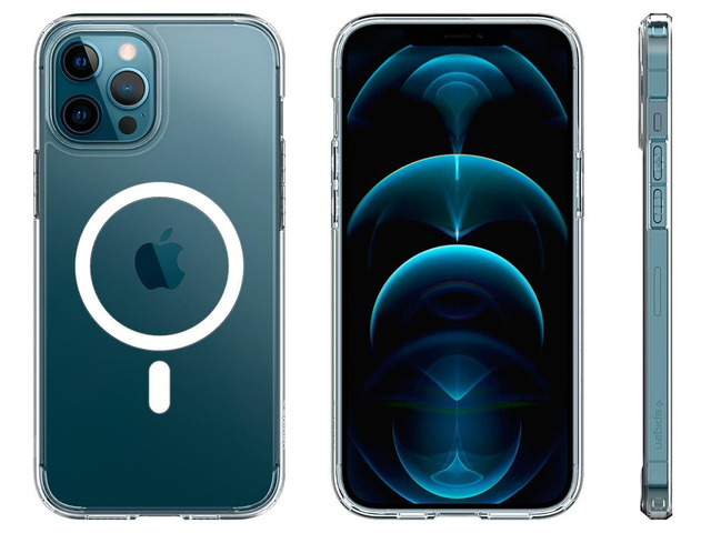 Etui Spigen Ultra Hybrid Mag для Apple iPhone 12 Pro Max White