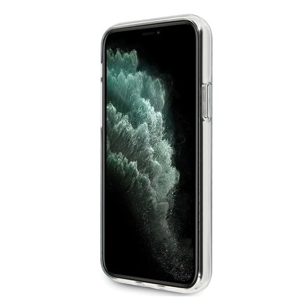 Puzdro na telefón US Polo USHCN65TRDGLB pre Apple iPhone 11 Pro Max modro/modrá kolekcia vzorov s prechodom