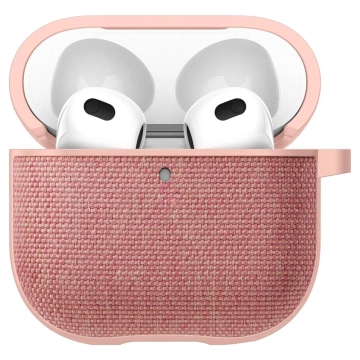 Apple AirPods 4 Case Spigen Urban Fit Rose Gold Carabiner