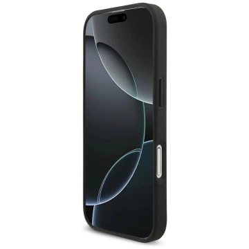 Etui Guess Hardcase 4G Big Metal Logo do iPhone 17, czarne