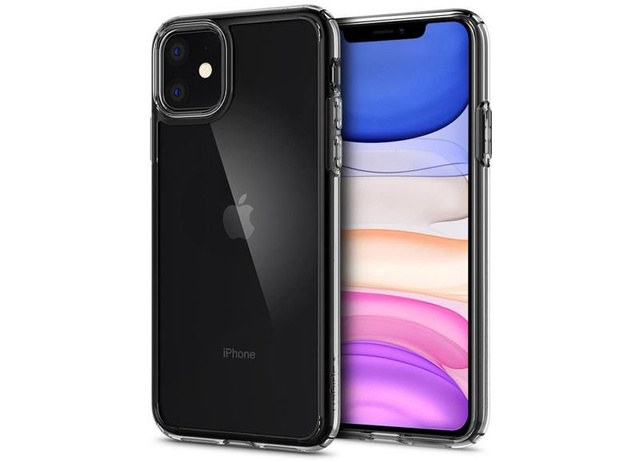 Etui Spigen Ultra Hybrid für Apple iPhone 11 Crystal Clear
