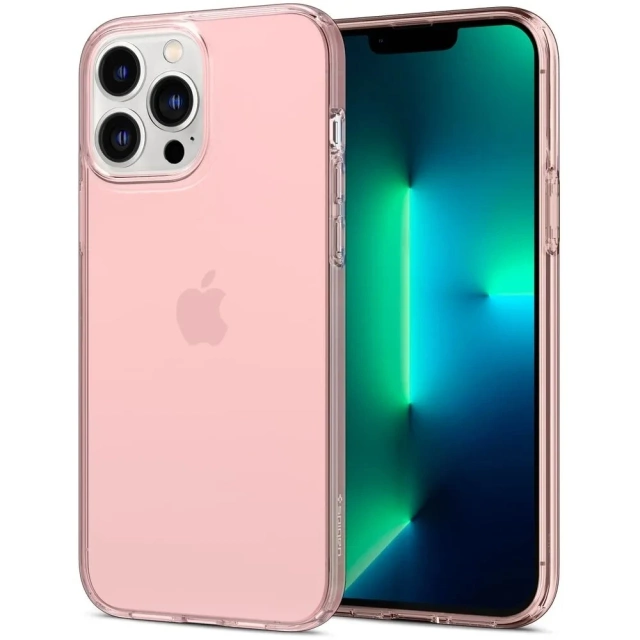 Etui für iPhone 13 Pro Max Spigen Liquid Crystal Flex Rose Crystal
