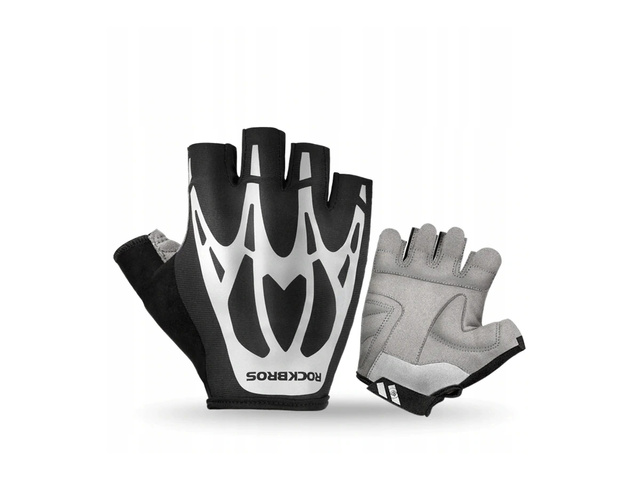 M RockBros S227BK-M Fahrradhandschuhe ohne Finger