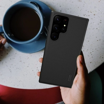 Ochranné puzdro Nillkin Frosted Shield Pro pre Samsung Galaxy S23 Ultra Black