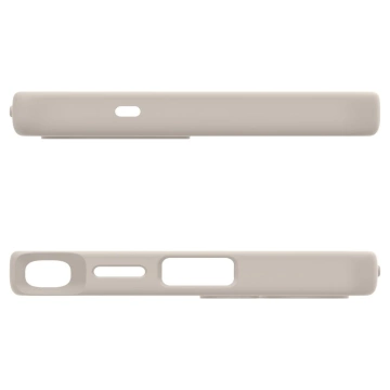 Чохол для Samsung Galaxy S25 Ultra Natural Titanium Spigen Silicone Fit MagSafe