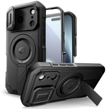 Etui Ochronne do iPhone 17 Pro Max Tech-Protect Kevlar MagSafe Black