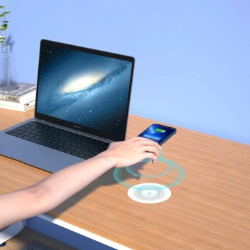 Choetech Untertisch-Induktionsladegerät 10W EU Ladegerät mit Stromkabel schwarz (T590-F)