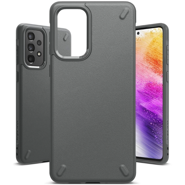 Ringke Onyx durable case cover for Samsung Galaxy A73 gray