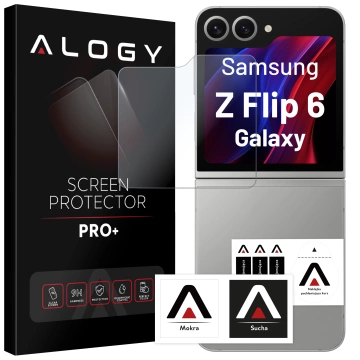 Tvrzené sklo pro Samsung Galaxy Z Flip 6 Alogy Screen Protector PRO ochrana displeje pro externí displej telefonu