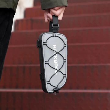 Rockbros 3012010901 bike frame bag 0.9 l - silver