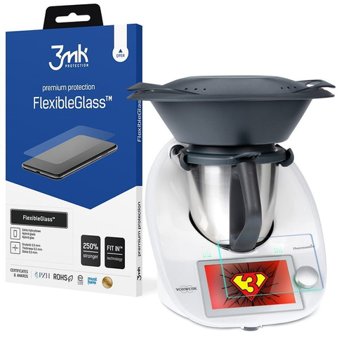 Гібридне скло 3mk Flexible Glass 7H для Thermomix TM6