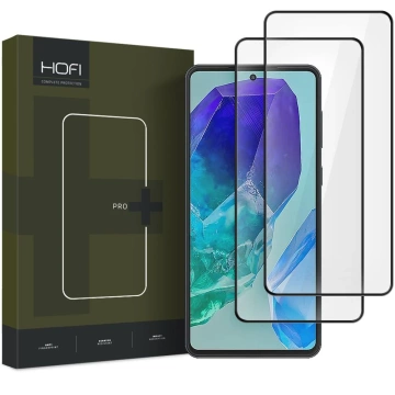 Tvrdené sklo Hofi Glass Pro 2-Pack pre Samsung Galaxy M55 5G Black