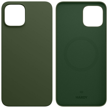 Етуй на телефон 3mk до Apple iPhone 13 Hardy Silicone MagCase Alphine Green