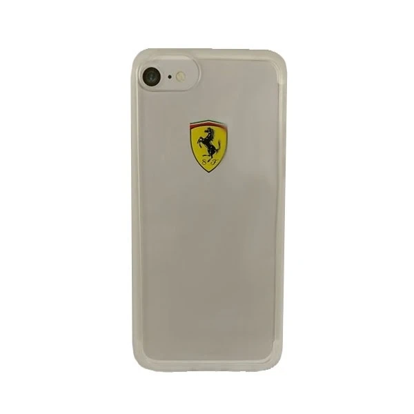 Etui na telefon Ferrari Hardcase iPhone 7/8 /SE 2020 / SE 2022 прозорий
