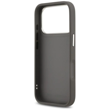 Etui Ochronne do iPhone 17 Pro Karl Lagerfeld FW Grained K&C Pins MagSafe Szary