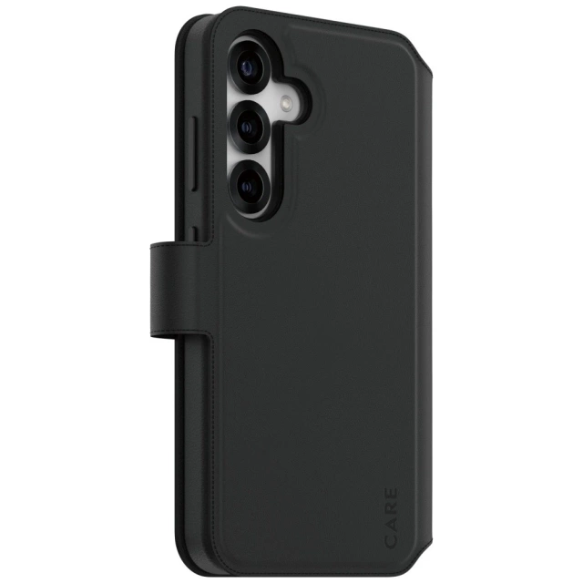 Чохол CARE для Samsung Galaxy S25 від PanzerGlass Feature Tango Wallet 2-в-1 чорний