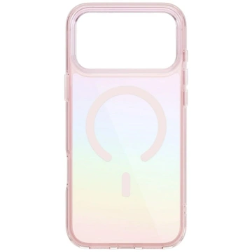 Etui Ochronne do iPhone 17 Pro Max UNIQ Iridescia MagClick Pink Prism