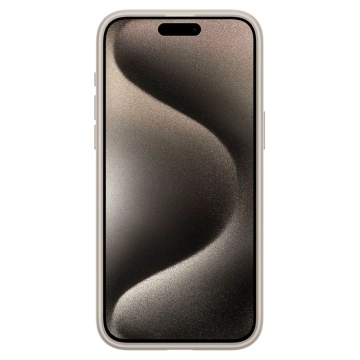 Spigen Ultra Hybrid Mag Mag Safe Hülle für Apple iPhone 15 Pro Max Frost Natural Titanium