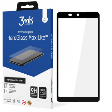 3mk HardGlass Max Lite Tempered Glass for Samsung Galaxy Xcover 5 Black