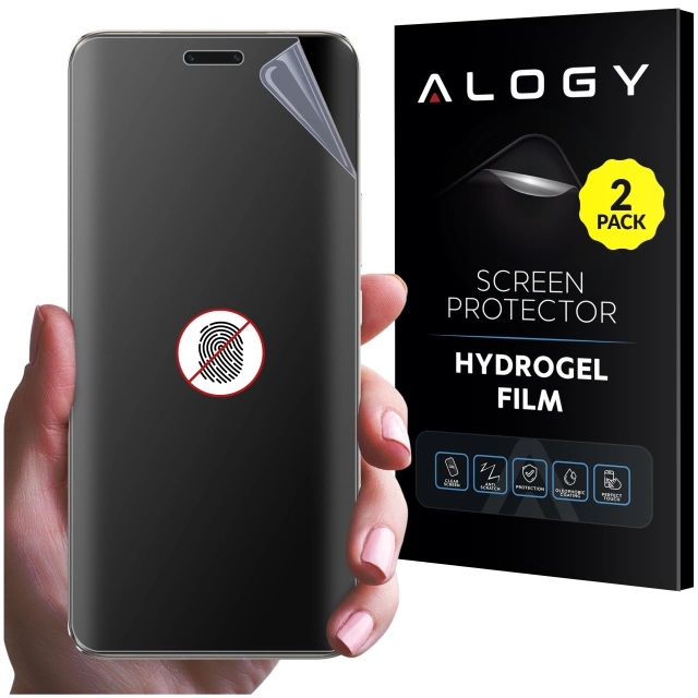 2x Folia "MATOWA" do Honor Magic6 Pro Hydrożelowa Alogy HydroSkin Matte Pro™ na ekran do etui "BEZ ODCISKU PALCÓW"