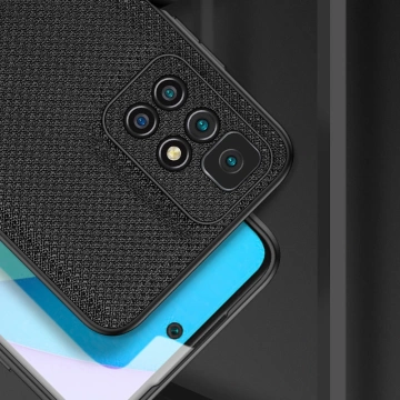 Kryt puzdra Dux Ducis Fino pokrytý nylonovým materiálom Xiaomi Redmi 10 blue