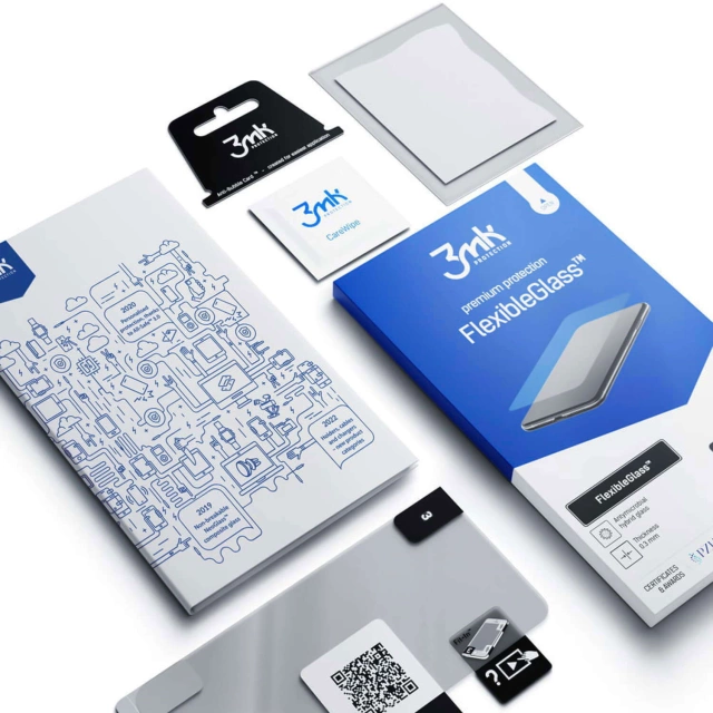 Hybrid glass combination of glass and foil 3mk FlexibleGlass for Samsung Galaxy Z Fold 6 front protection phone