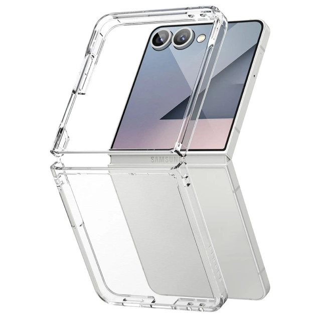 Etui Ringke Fusion do Galaxy Z Flip 7 Przezroczyste Clear