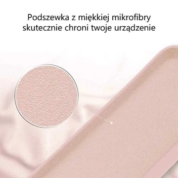 Silikónový obal na telefón Mercury pre iPhone 14 Pro ružový pieskový/ružový pieskový