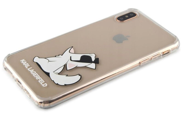 Etui Karl Lagerfeld Choupette для Apple iPhone XS Max Clear