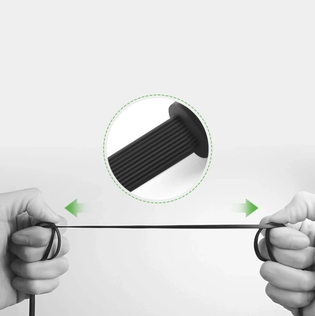 Кабель UGREEN плоский кутовий AUX аудіокабель 3,5 мм mini jack 0,5 м чорний (AV119 10596)