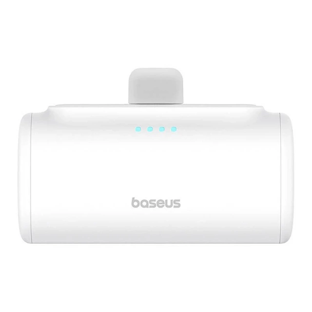 Baseus Compact IP Power Bank 5000mAh 20W Lightning USB-C bílá