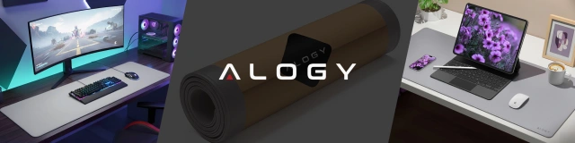 HUB splitter Alogy Adaptér pre počítačový notebook s USB-C na 3x USB-A 2.0 1x USB-A 3.0 sivý