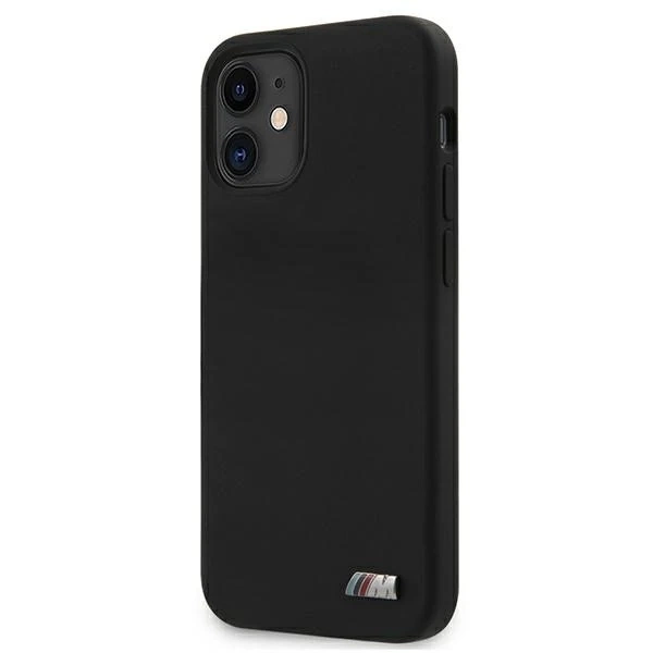 Etui BMW BMHCP12SMSILBK do iPhone 12 mini 5,4" hardcase Silicone M Collection