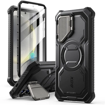 Etui für Samsung Galaxy S25 Plus Supcase i-Blason ArmorBox Mag MagSafe Schwarz